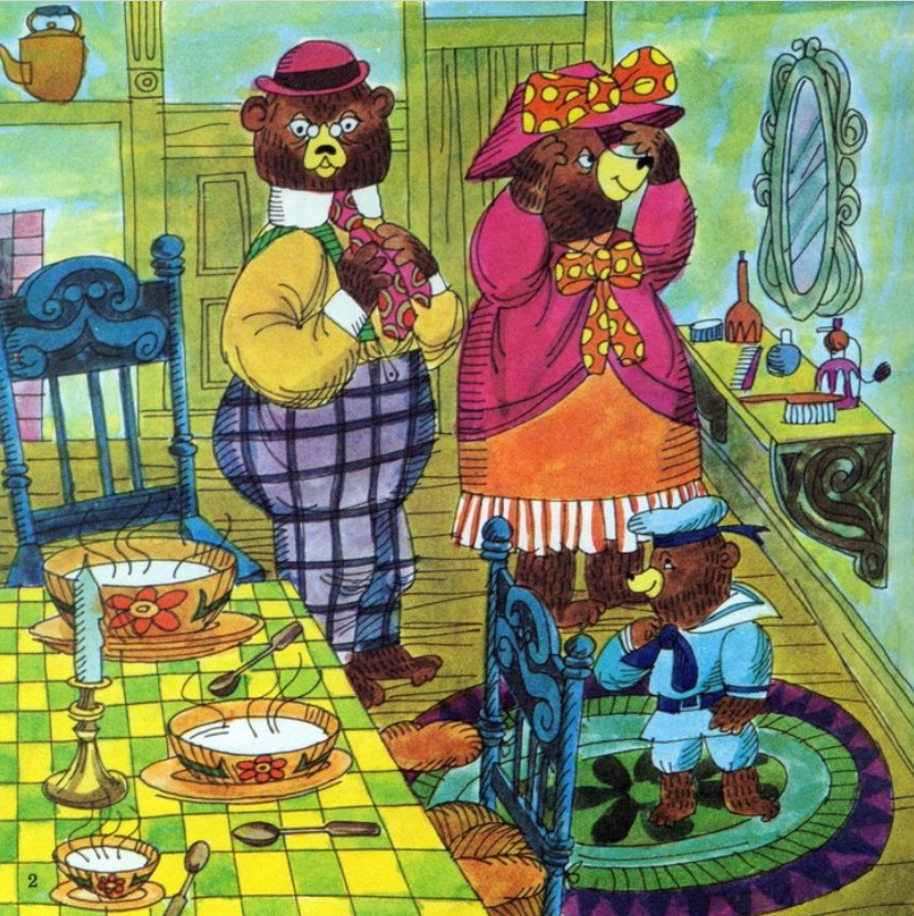 Goldilocks and the 3 Bears (04),绘本,绘本故事,绘本阅读,故事书,童书,图画书,课外阅读